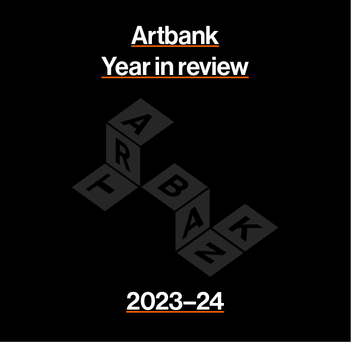 Artbank Year in review 2023-24 cover